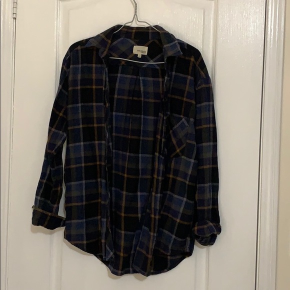 Wilfed Free Plaid Buttonup - Picture 2 of 3